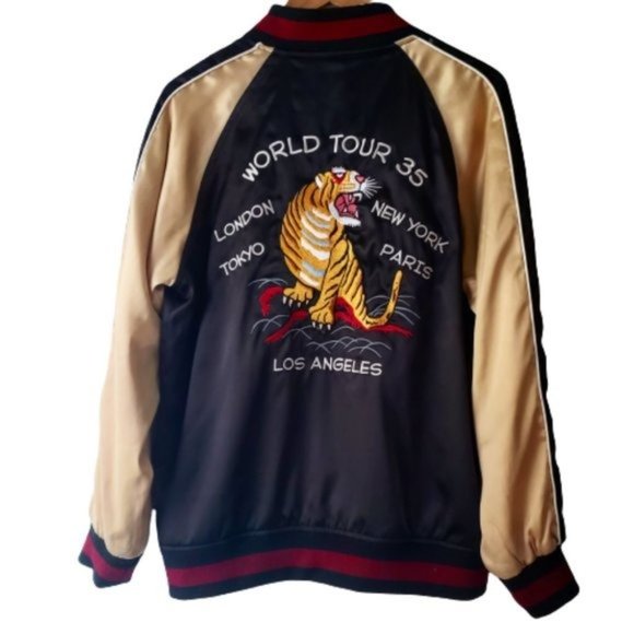 stussy tiger jacket